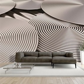 Fotomurale   Copper Spirals  Colore Marrone, Dimensioni e Misure 250x175