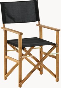 Set di 2 sedie da pranzo in legno di acacia Marion con braccioli