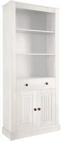 Libreria in legno di pino bianco 181x31 cm Mille - Støraa