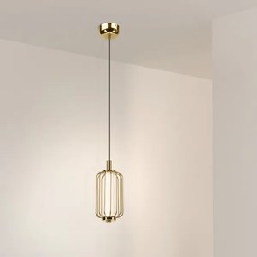 Lampada a sospensione con cavo LED BONNIE LED/10W/230V 3000K oro