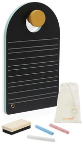 Lavagnetta portatile a due lati in legno da parete