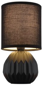 Globo 21730S - Lampada da tavolo SYLAS 1xE14/40W/230V nero