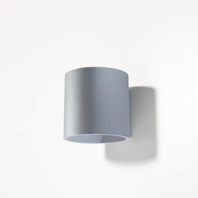 Sollux SL.0049 - Applique ORBIS 1 1xG9/40W/230V grigio