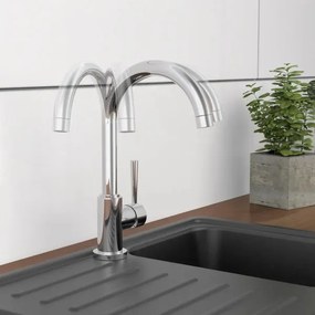 Schütte 79116 - Miscelatore per lavello CORNWALL cromo lucido