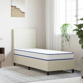 Materasso Viscoelastico Bianco 80x200x17 Cm /