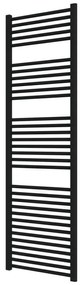 Scaldasalviette ad acqua calda DE'LONGHI KIARA antracite interasse 450 mm, L 50 x H 180 cm