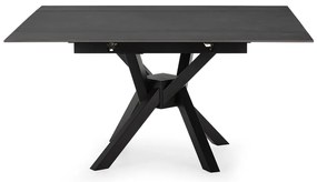 Tavolo da pranzo allungabile con piano aggiuntivo in pietra 90x150 cm Arlene - Marckeric