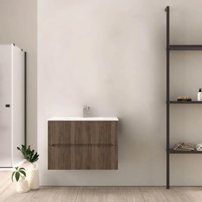 Mobile bagno Noce cannetato 80 cm Riga