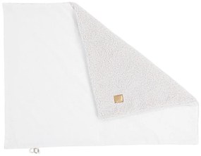 Coperta per bambini bianca in sherpa 100x77 cm – Meowbaby