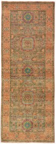 Mamluk Tappeto 80x200 Marrone (Pakistan) Annodato A Mano