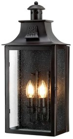 Applique classico chic da esterno KENDAL bronzo IP44 2X E14 ELSTEAD