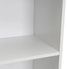 Libreria bianca 30x106x24 cm Cube – Casa Selección