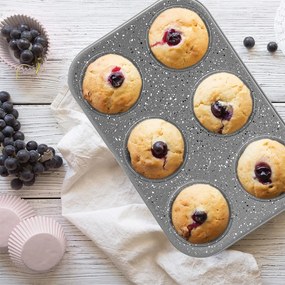 Stampo da forno in metallo per muffin 22x32 cm Grande – Orion