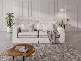 Divano color crema 236 cm Nora – Ropez