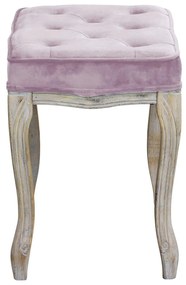 NAPO - sgabello vintage in velluto