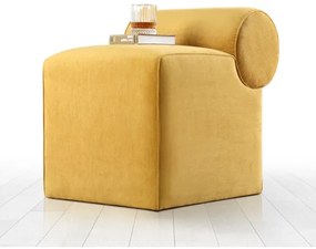 Pouf TIKI 47x45 cm giallo