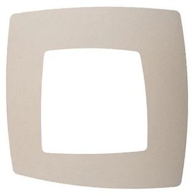 Plafoniera LED moderno Sofia, beige 32x32 cm, luce naturale NOVECENTO