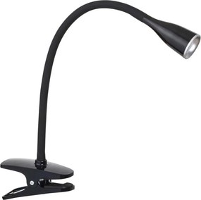 Rabalux 4197 - Lampada LED da tavolo con clip JEFF LED/4,5W/230V nera