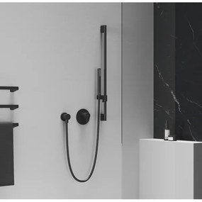 Ravak X07P670 - Doccetta a mano nero opaco