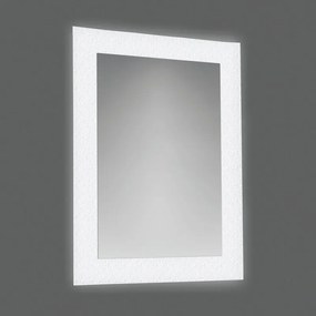 Specchio con illuminazione integrata bagno rettangolare L 98 x H 70 x P 3 cm