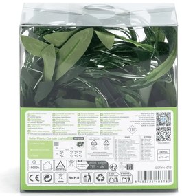 Aigostar - Catena LED solare 70xLED/4x1m IP65 bianco caldo oliva