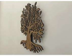 Li-Go 23673/DUB2 - Decorazione da parete LED 10W/5V 20000 mAh 45x55 cm rovere + telecomando