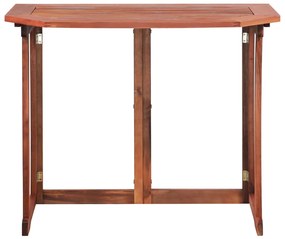 Tavolo da bistrot 90x50x75 cm in legno massello di acacia