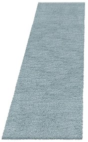 Passatoia blu 80x250 cm Fluffy - Ayyildiz Carpets