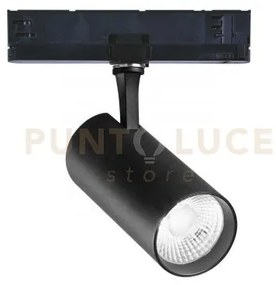 Tracklights fox 25w cri90 3000k dali bk