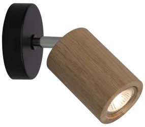 Spot-Light 3911174 - Faretto LED da parete MATTI 1xGU10/5W/230V rovere