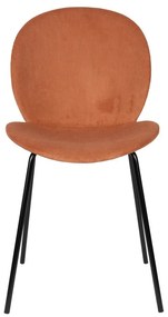 Sedie da pranzo in set di 2 pezzi in color mattone Bonnet - Zuiver