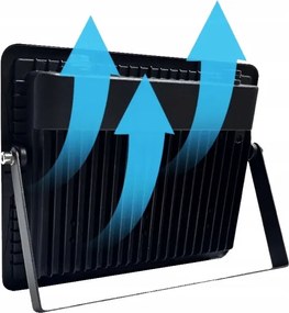 Proiettore LED da esterno 150W/230V 4500K IP65 nero