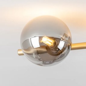 Brilagi - Lampadario a plafone LED MILLA 4xG9/3W/230V oro/fumé