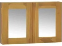 Mobile a Specchio 60x10x40 cm in Legno Massello di Teak cod mxl 49119