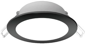 Brilagi - LED Plafoniera da incasso per bagno LED/18W/230V 3000K nera IP65