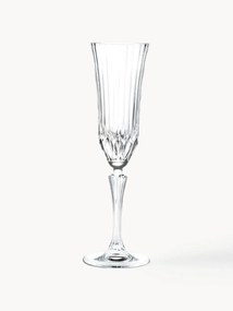 Bicchiere champagne in cristallo con rilievo Adagio 6 pz