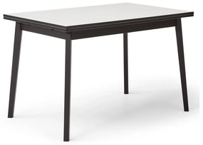 Tavolo da pranzo pieghevole bianco e nero in rovere Hammel , 120 x 80 cm Single - Hammel Furniture