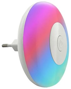 LED RGBW Luce notturna LED/1W/230V bianco