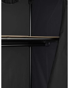 Armadio in tessuto nero 75x160 cm Deep Black - Wenko