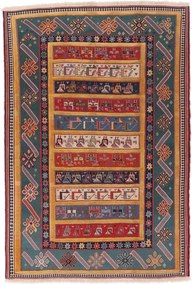 Kilim Tappeto 260 x 180 (Iran) Tessuto A Mano