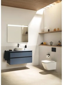 Roca A3270MJ000 - Lavandino da appoggio GAP diametro 39 cm ceramiche/bianco