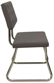 Panca 110 cm Grigio Antracite in Similpelle