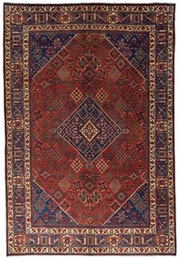Josheghan Tappeto persiano 220x330 Rosso (Iran) Annodato A Mano