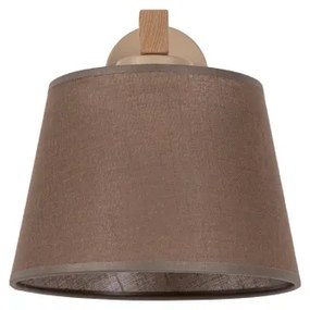Brilagi - Lampada da parete LATTE SABIA 1xE27/15W/230V pino/marrone