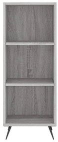 Credenza Grigio Sonoma 34,5x32,5x180 cm in Legno Multistrato