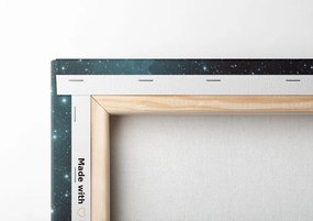 Quadro su tela – Spazio e globo terrestre