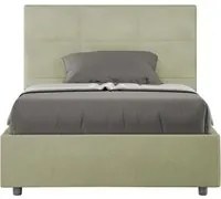 Letto 1 Piazza e Mezzo 120x190 cm Senza Rete Mika T verde