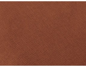 Divano angolare arancione Aden – Bobochic Paris