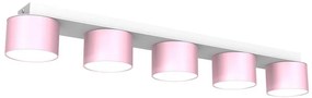 Plafoniera DIXIE 5xGX53/11W/230V rosa