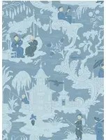 Tapete Chinese Toile von Cole & Son - Blue